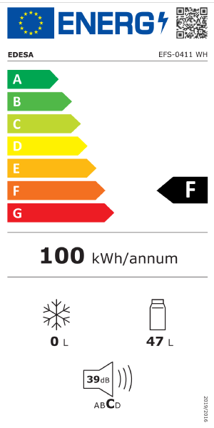 FRIGORIFICO EDESA EFS-0411 WH /A